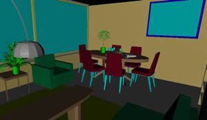 Appartment 3D DWG Model for AutoCAD