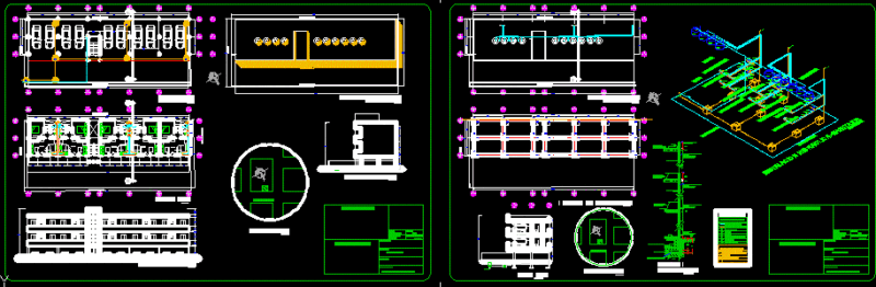 Appartment For Residents DWG Section for AutoCAD