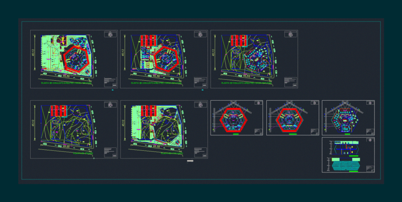Archeological Museum DWG Block for AutoCAD