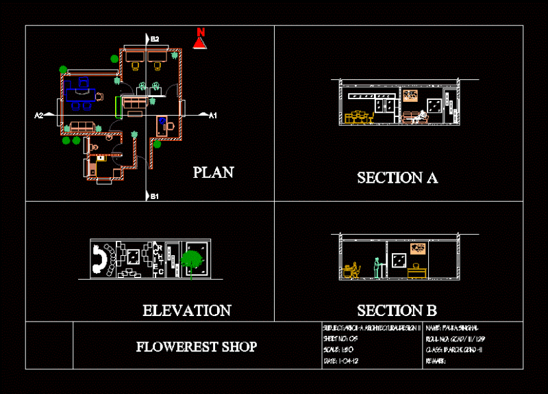 Architect Office DWG Block for AutoCAD