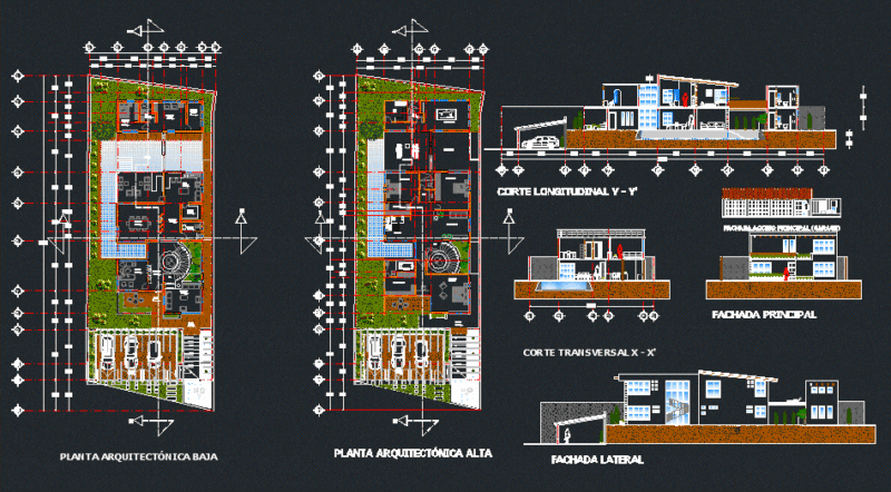 Architectural – Residence DWG Block for AutoCAD