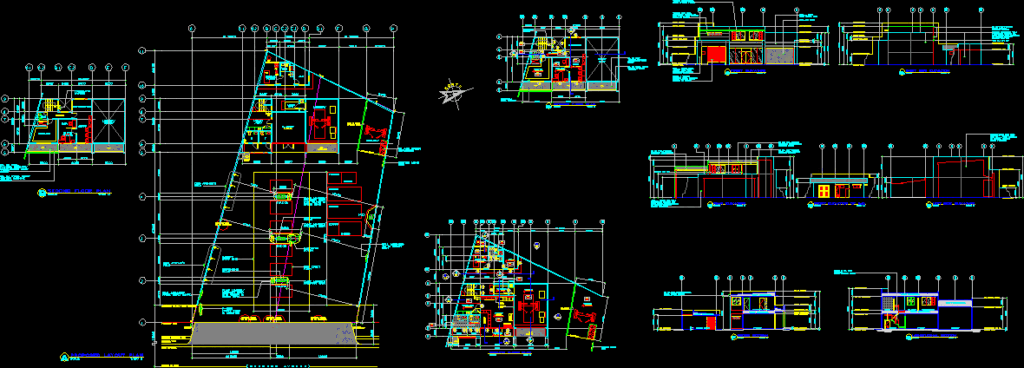 Architectural Drawing DWG Detail for AutoCAD