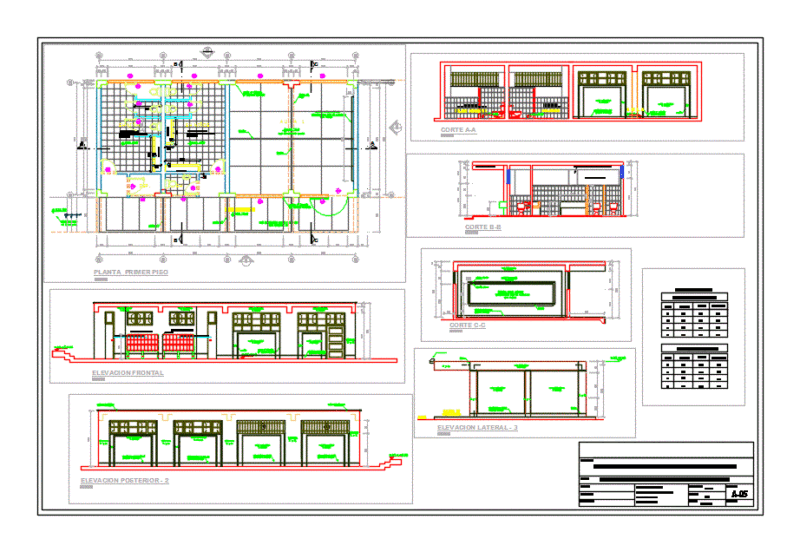 Architectural Plan Ie DWG Plan for AutoCAD
