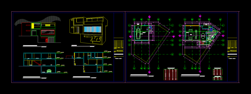 Architecture DWG Block for AutoCAD