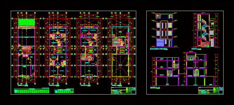 Architecture DWG Section for AutoCAD