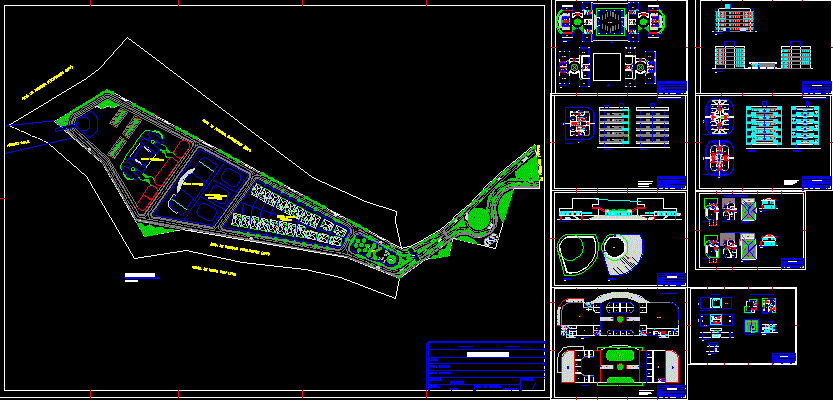 Area Of Reserve Commercial And Residential Dwg Block For Autocad Designs Cad