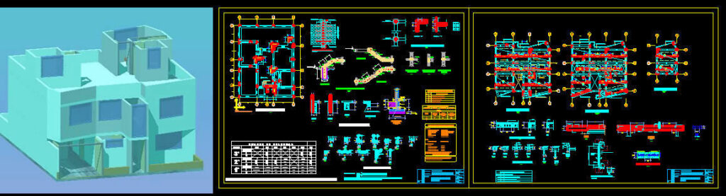 Arequipa House – Peru 3D DWG Section for AutoCAD