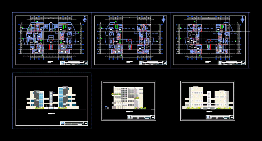 Arequipa Multifamily House DWG Section for AutoCAD