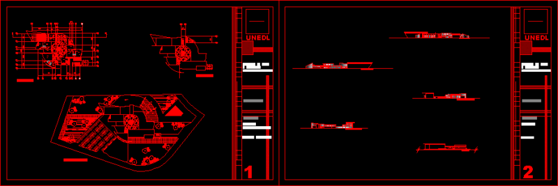 Art Gallery DWG Block for AutoCAD