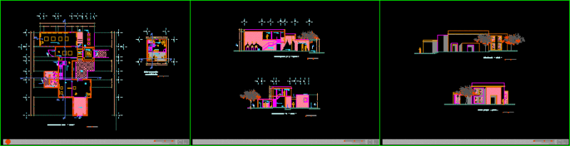 Art Gallery DWG Section for AutoCAD