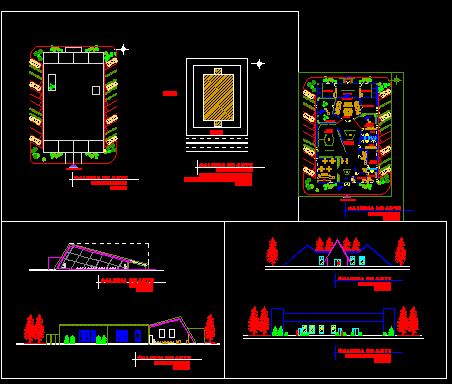 Art Gallery DWG Section for AutoCAD – Designs CAD