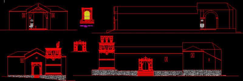 Assumption Church Of Juli DWG Detail for AutoCAD