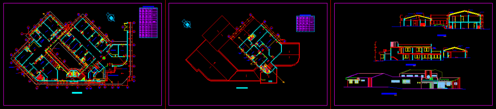 Asylum DWG Section for AutoCAD