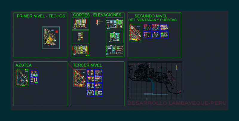 Audience Development Function DWG Detail for AutoCAD