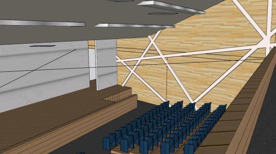 Auditorium 3D SKP Model for SketchUp • Designs CAD