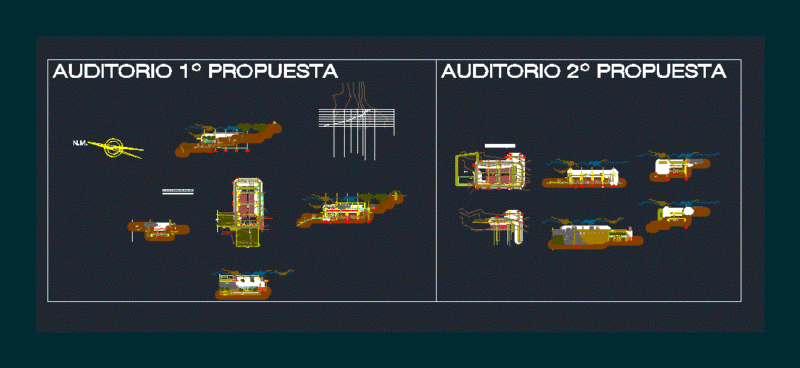 Auditorium – Puno DWG Plan for AutoCAD
