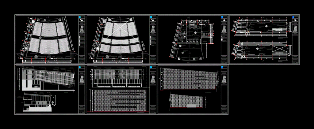 Auditorium DWG Detail for AutoCAD