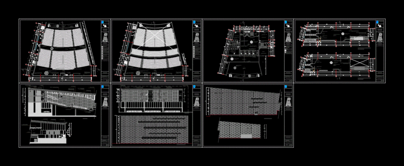 Auditorium DWG Detail for AutoCAD