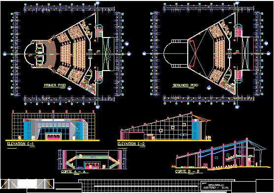 auditorium section details