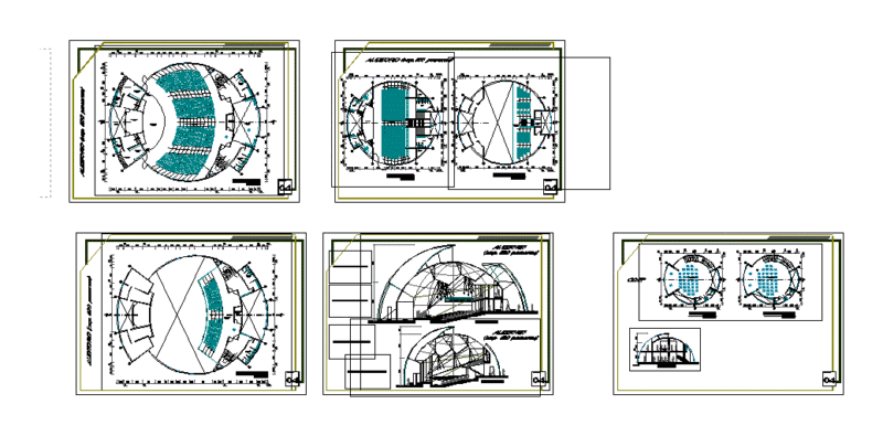 Auditorium Project DWG Full Project for AutoCAD