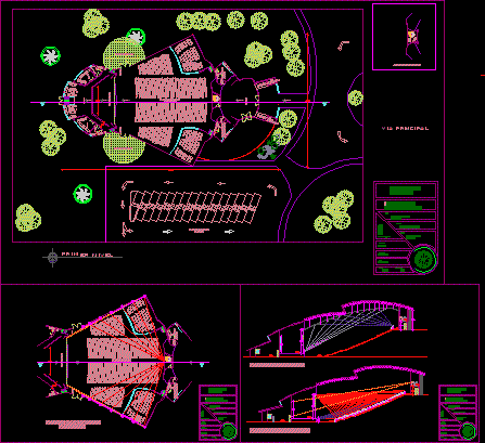 Auditorium Project DWG Full Project for AutoCAD • Designs CAD