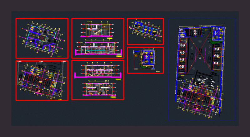 Automotive DWG Full Project for AutoCAD