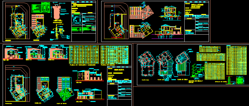 Avalos House – Corrientes – Argentina DWG Block for AutoCAD