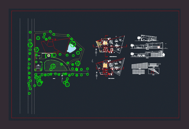Aviation Museum DWG Full Project for AutoCAD