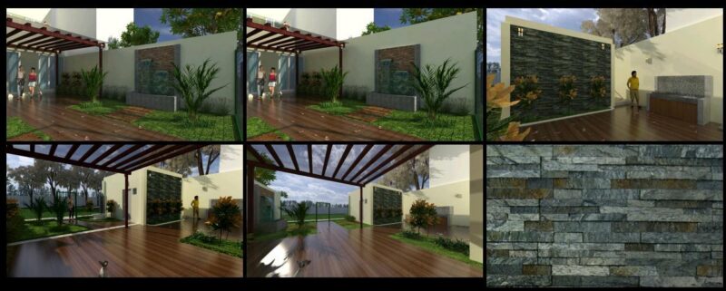 Back Patio 3D SKP Model for SketchUp