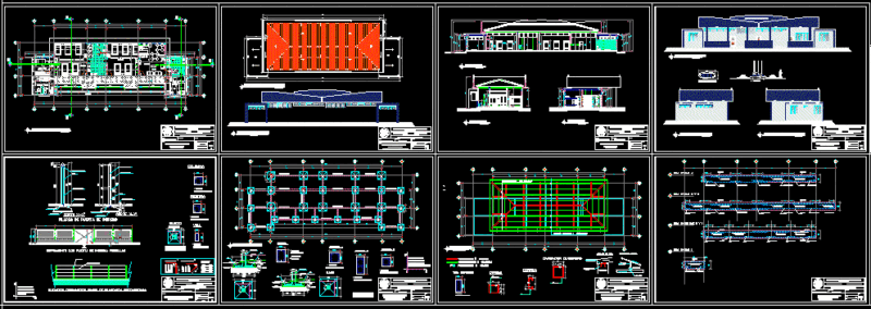 Balzar Detachment Project DWG Full Project for AutoCAD