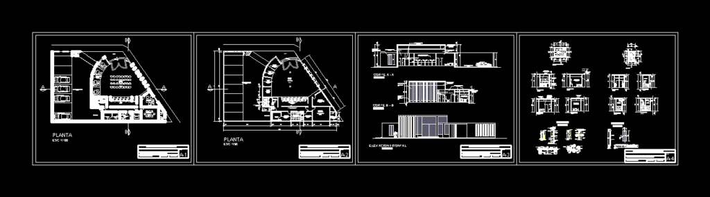 Bank Agency DWG Detail for AutoCAD