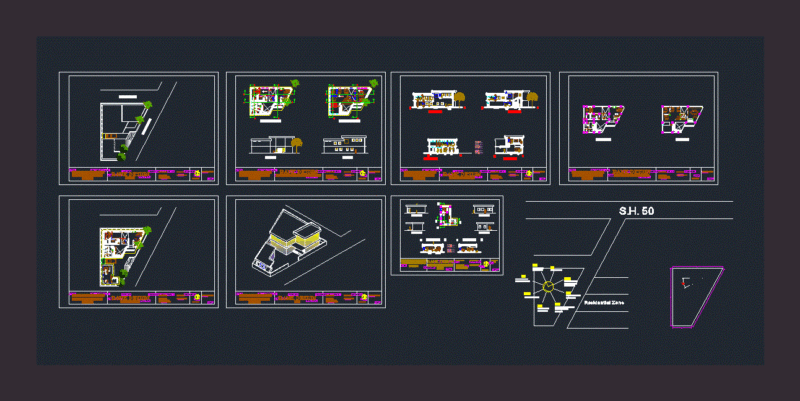 Bank Design DWG Plan for AutoCAD