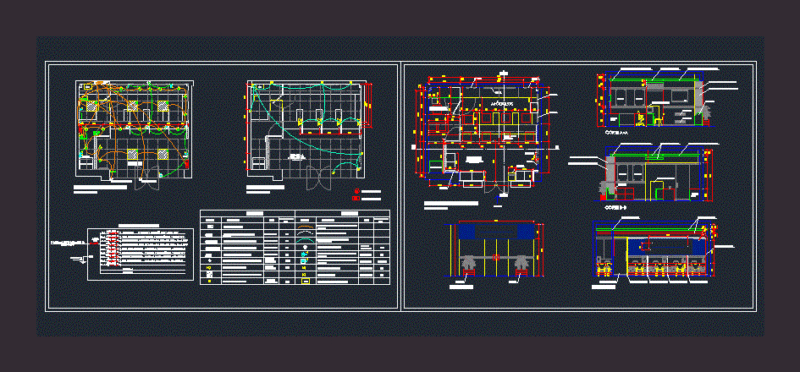 Banking Agency DWG Block for AutoCAD