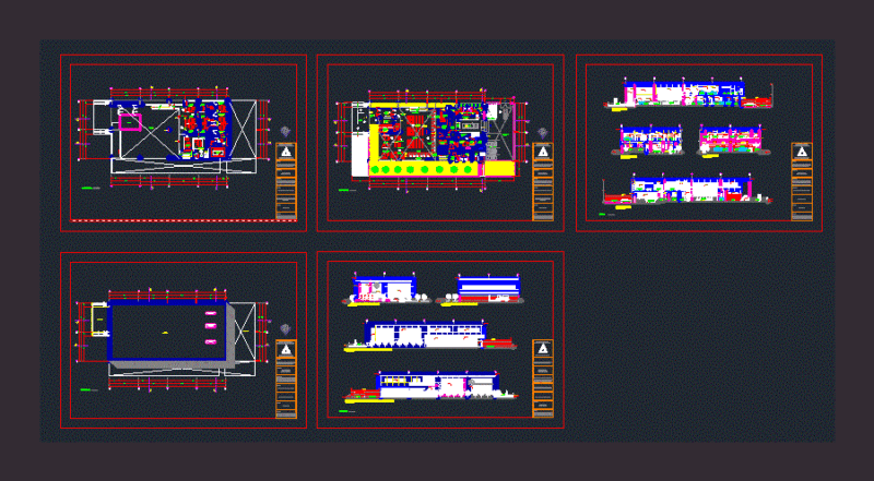 Banking Agency DWG Full Project for AutoCAD