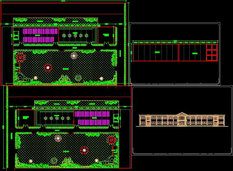 Banquet Hall DWG Plan for AutoCAD â€¢ Designs CAD