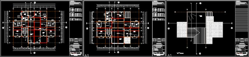 Beach House DWG Block for AutoCAD