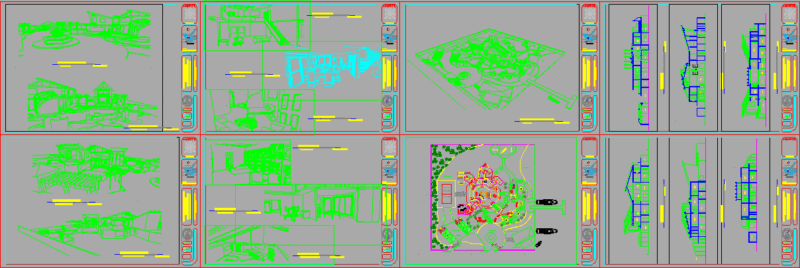 Beach House DWG Full Project for AutoCAD