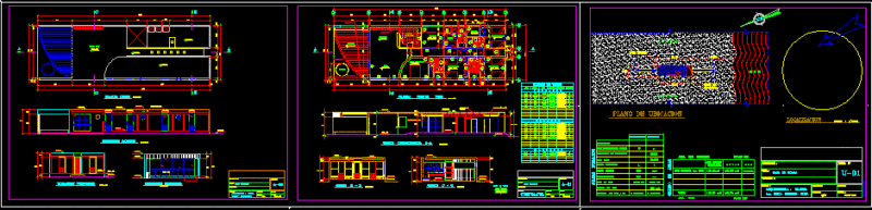 Beach House DWG Section for AutoCAD