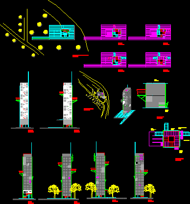 Belvedere Park DWG Section for AutoCAD • Designs CAD