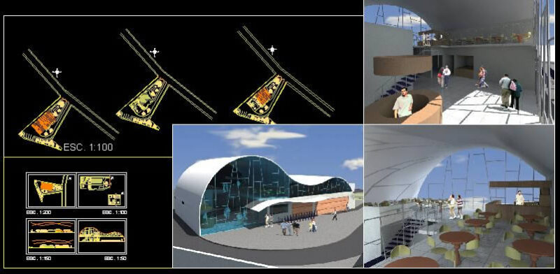 Bicycle Storage DWG Block for AutoCAD