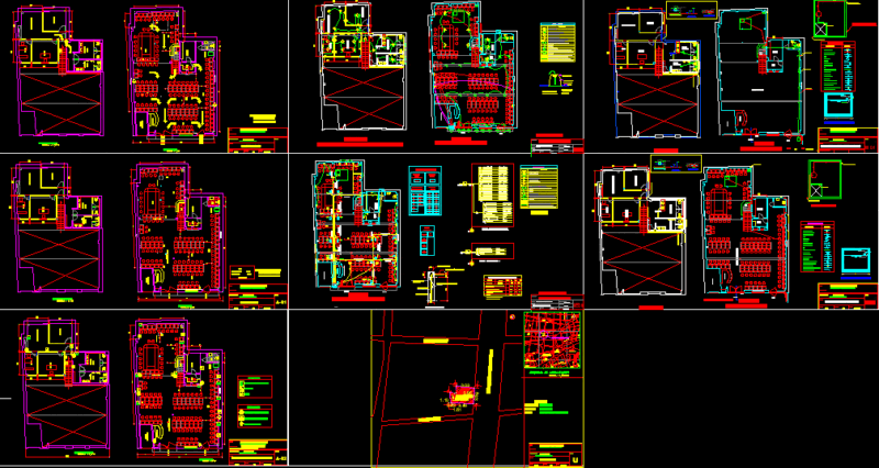 Casino 2D DWG Plan for AutoCAD