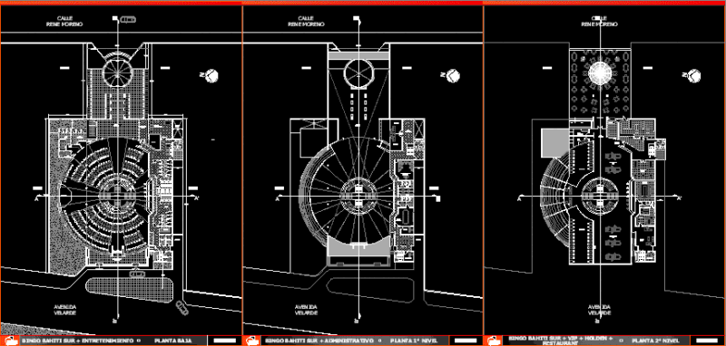 Restaurant, Hotel, Food Court 2D DWG Plan for AutoCAD