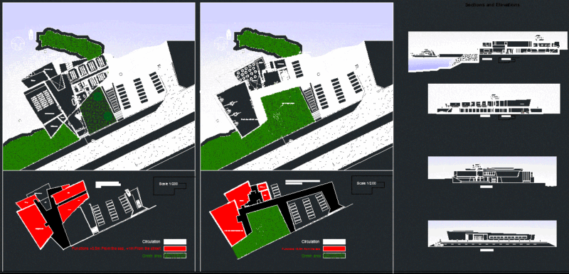 Bio Center DWG Block for AutoCAD