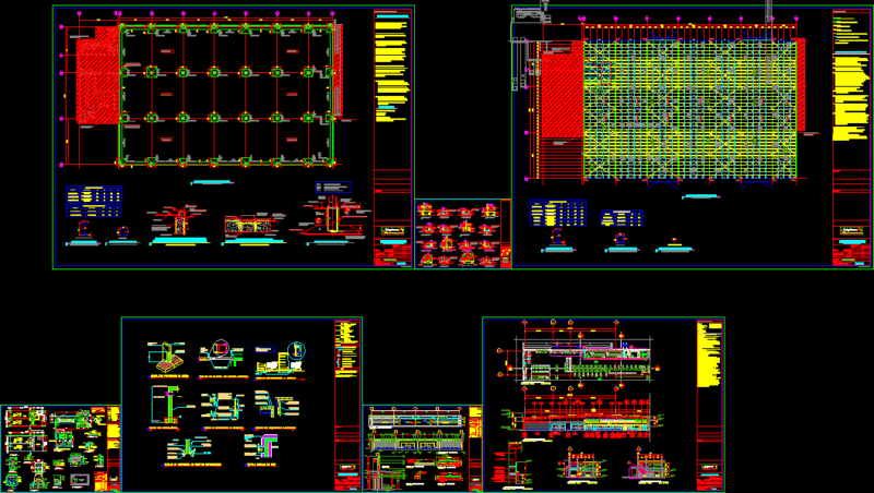 Bodega Aurrera Mall DWG Full Project for AutoCAD