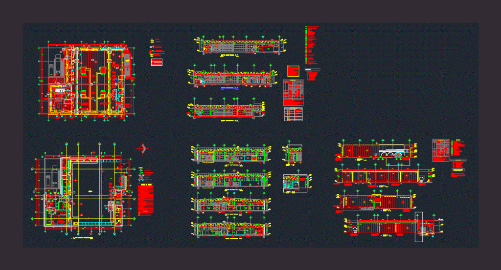 Bodega DWG Section for AutoCAD