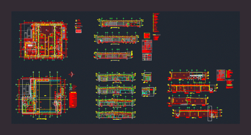 Bodega DWG Section for AutoCAD