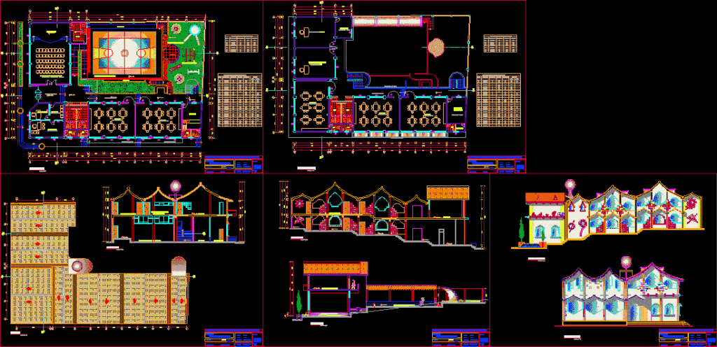 Borough Project DWG Full Project for AutoCAD