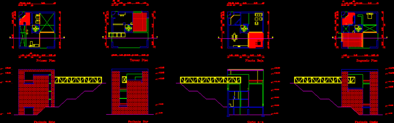 Botta DWG Full Project for AutoCAD