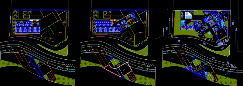 Boulevard Hotel 2D DWG Design Plan for AutoCAD