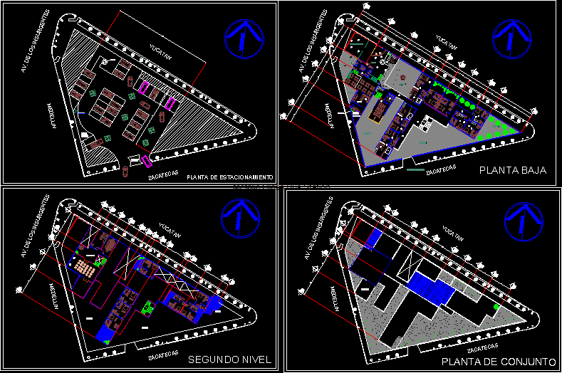 Boutique Hotel DWG Plan for AutoCAD • Designs CAD